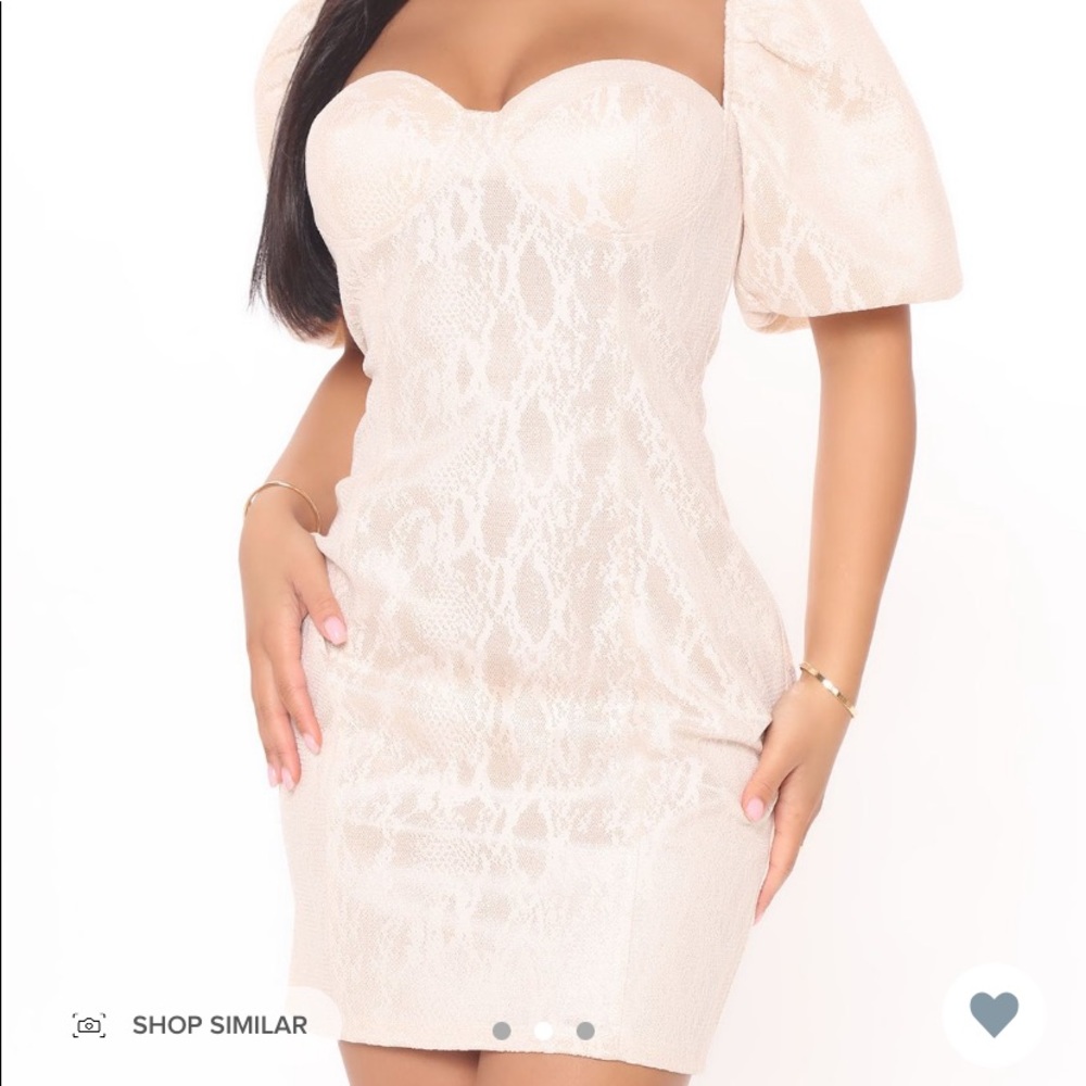 Nude dress